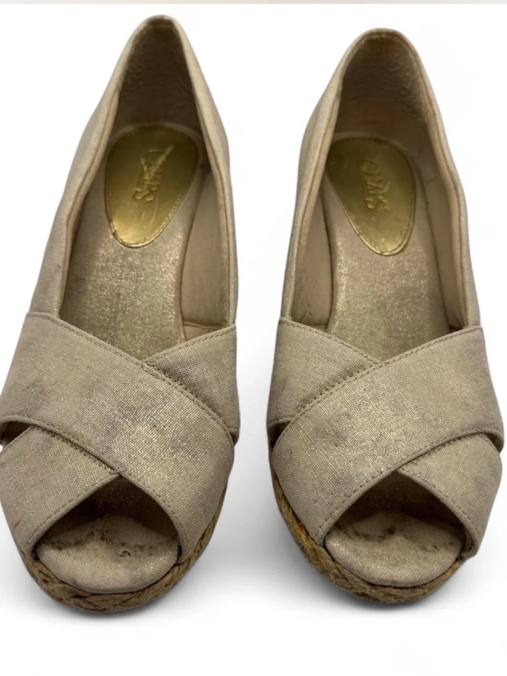 Chaps Dakoda Espadrille Wedge Sandal